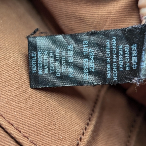 Vintage Fossil bag pecan brown - Picture 7 of 16